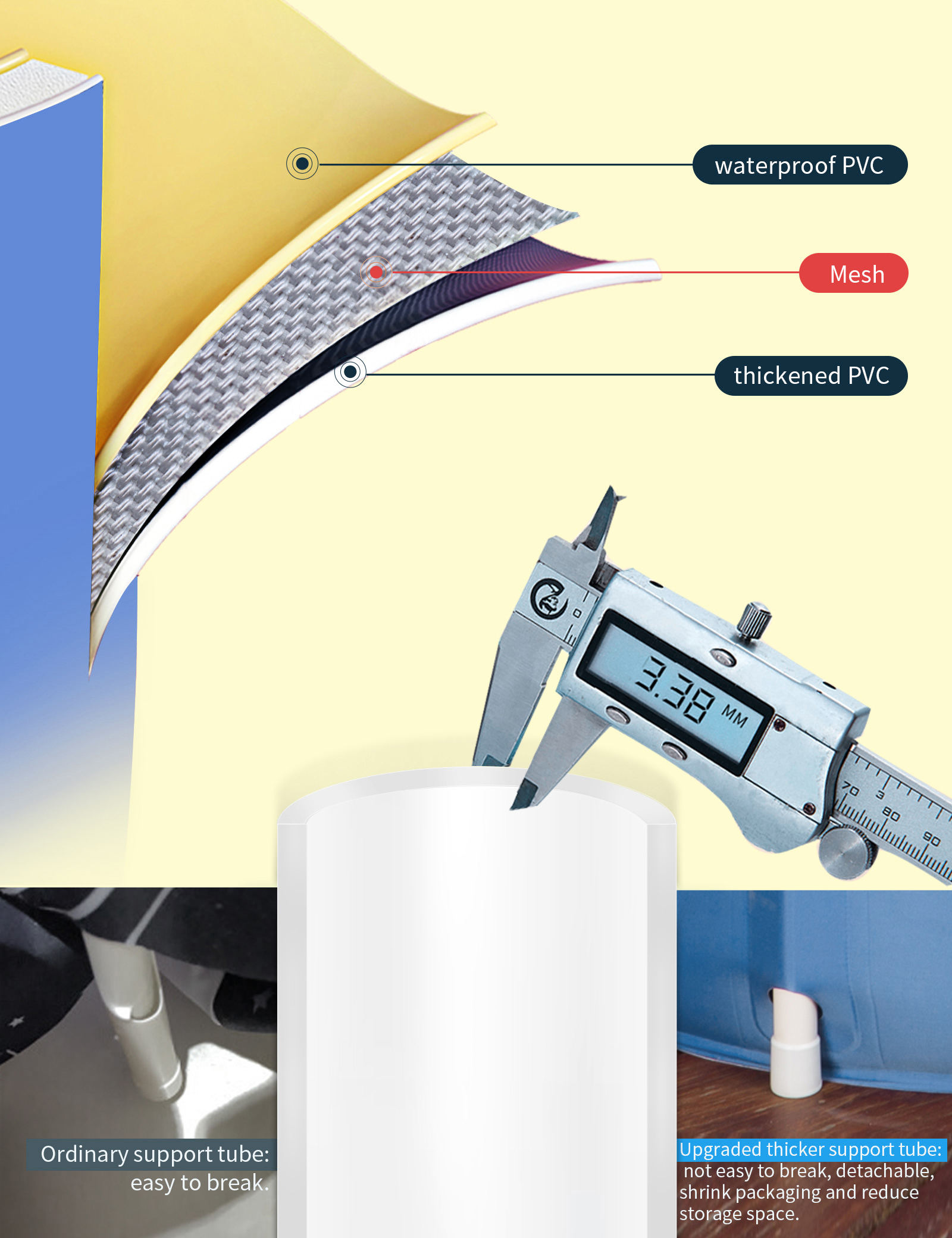 Household bath tub o Household bath tub material