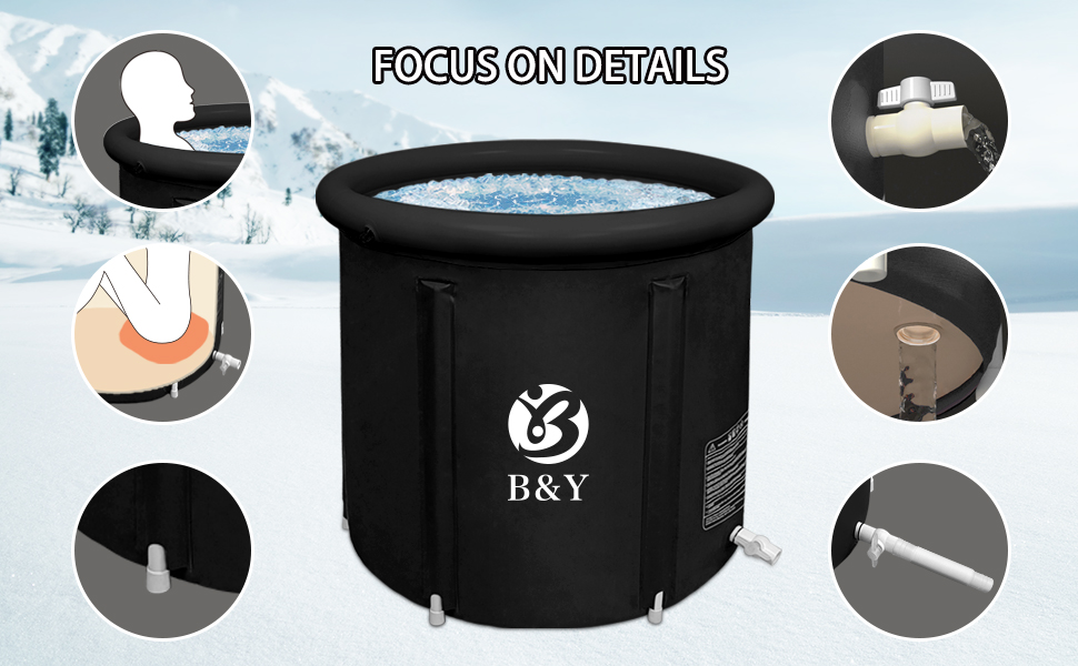 85 Ice Bath Bucket Details