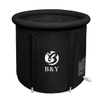 85 Gallon Outdoor Adult Portable Inflatable Ice Bath Tub with Lid