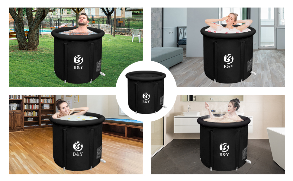 85 Ice Bath Bucket Scene