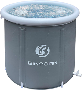 Binyuan 29.5 လက်မအပြင်ဘက် Grey Arader Ice Batch Tub 