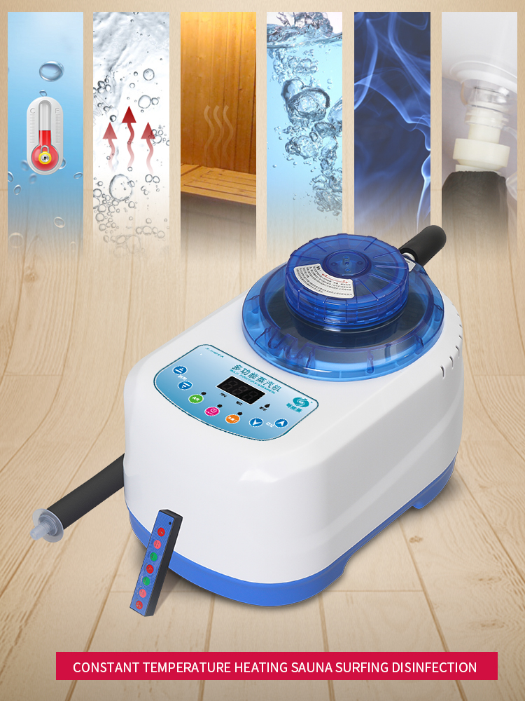 Multifunctional use of steam sauna machines