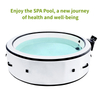 Inflatable Hot Tub Spa piscinae Suspendisse fluctus stagnum thermostat atmosphaera lucendi