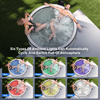Inflatable Hot Tub Spa Pool Massage Wave Pool Thermostat Atmosphere Lighting