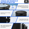 BINYUAN Multi-Layer Portable Sportsman's Covered 99 Gallon Cold Soak Tub