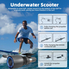 Underwater scooter with 10,000mAh 500W high-capacity battery and smart remote control