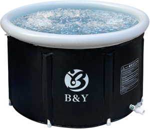 B & Y သည်ကြီးမားသောပြင်ပတွင်အိတ်ဆောင်အရွယ်ရောက်ပြီးသူအရွယ်ရောက်ပြီးသောရေခဲသေတ္တာကိုရေငုပ်သင်္ဘောရေကူး