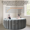 Hot Water Spa Tub, Jacuzzi Spa Hot Tub, Six Ambient Light Spa,Spa with Swim, Swim Spa Hot Tub, Inflatable Spa