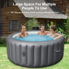 Hot Water Spa Tub, Jacuzzi Spa Hot Tub, Six Ambient Light Spa,Spa with Swim, Swim Spa Hot Tub, Inflatable Spa