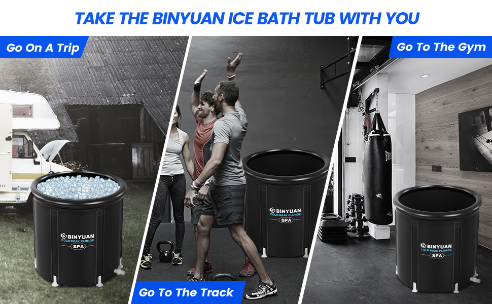 Take an ice bath anytime, anywhere