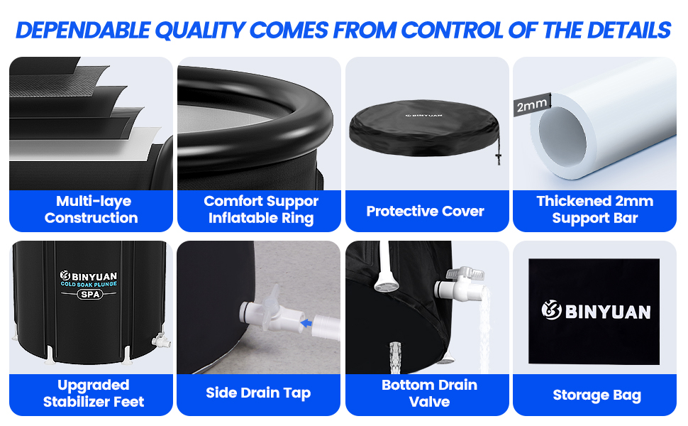 Detailed control of ice bathtub