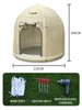 Oval integrated inflatable tent outdoor sports camping